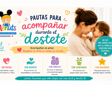Pautas para acompañar el destete respetuoso de bebés y niños - Menuts Massanassa