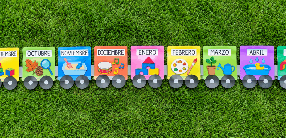 Tren de los Logros para el seguimiento del desarrollo infantil en Menuts»